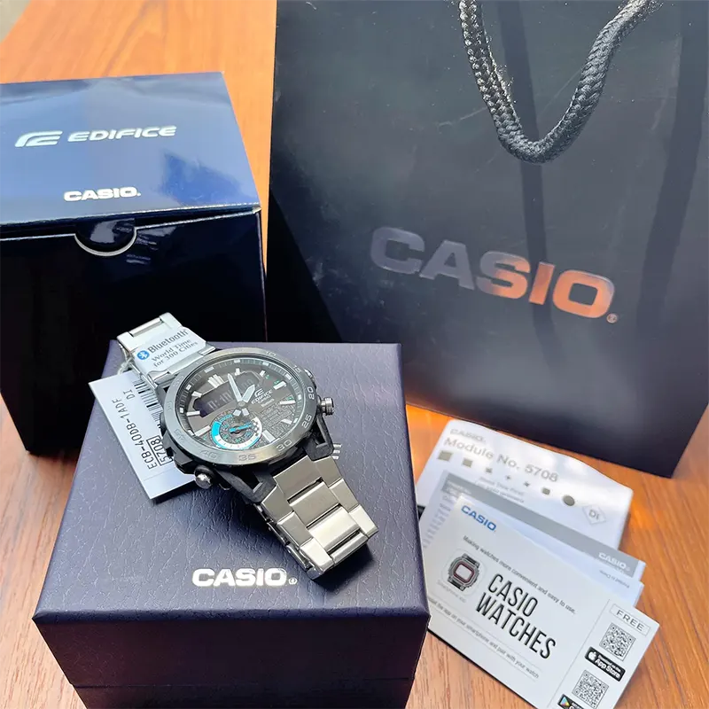 Casio Edifice Flagship Sospensione Bluetooth Men’s Watch- ECB-40DB-1A